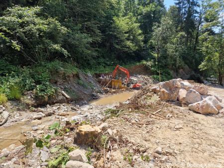 Sanacijska obnova vodotokov in hudournikov po poplavah (15)